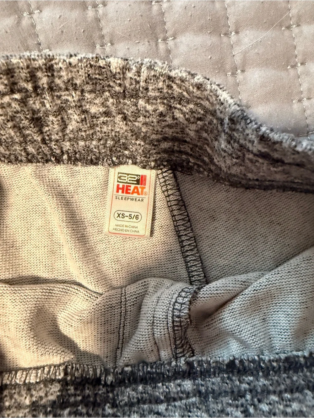 Kids 32 Degrees Heather Gray Knit Pull-On Shorts
